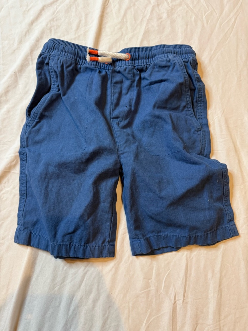 Mini Boden Navy Blue Drawstring Athletic Shorts